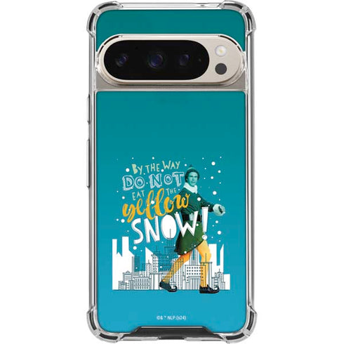 Elf Buddy Don’t Eat Yellow Snow Google Pixel 9/9 Pro Clear Case